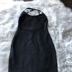 Black bandage cocktail dress
